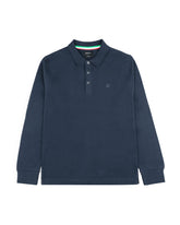 Men's Full Sleeve Polo - Navy